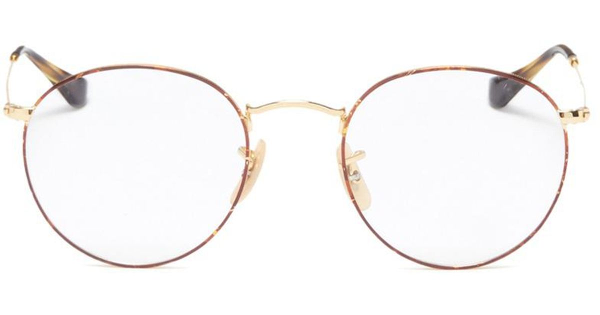 round metal tortoiseshell glasses