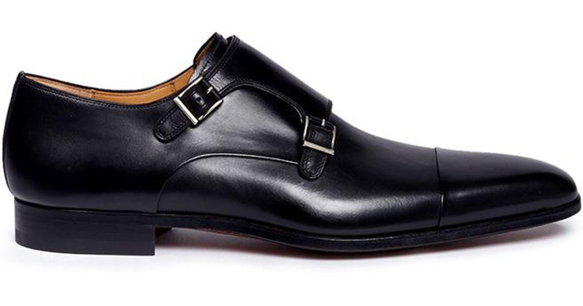 mens double monk strap shoes