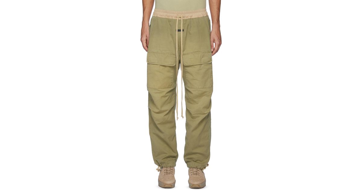 fear of god essentials cargo pants