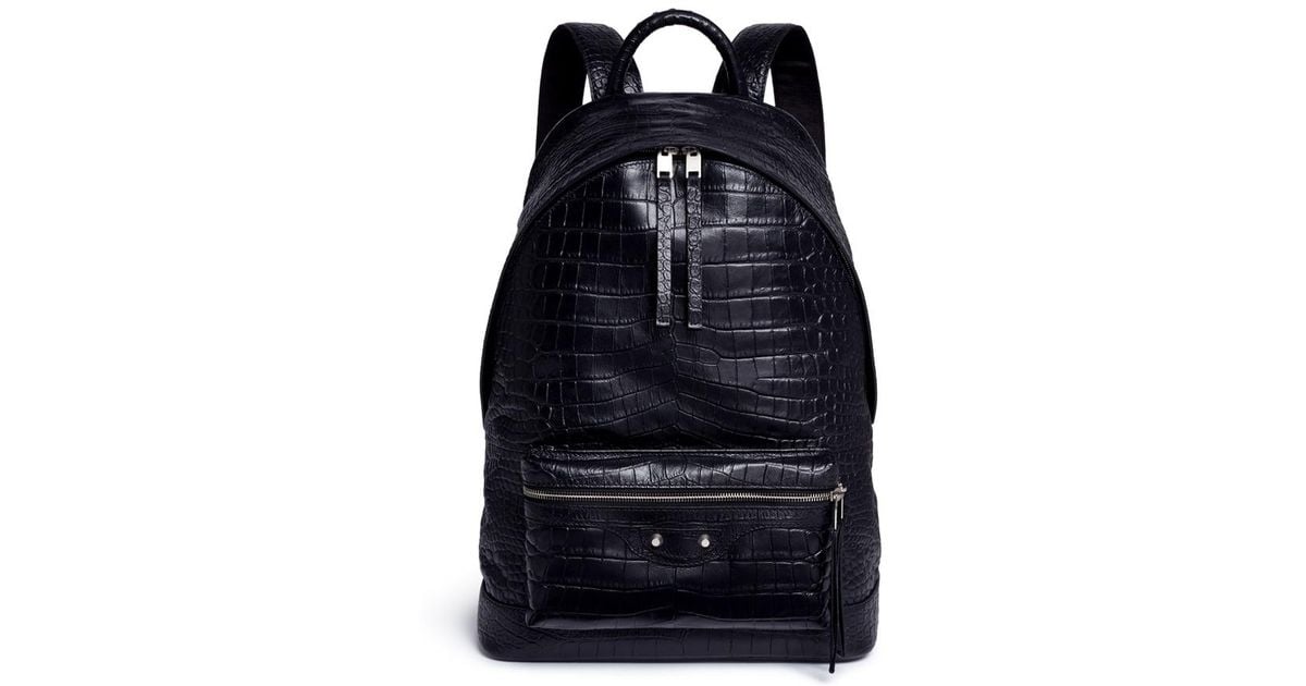 balenciaga croc backpack