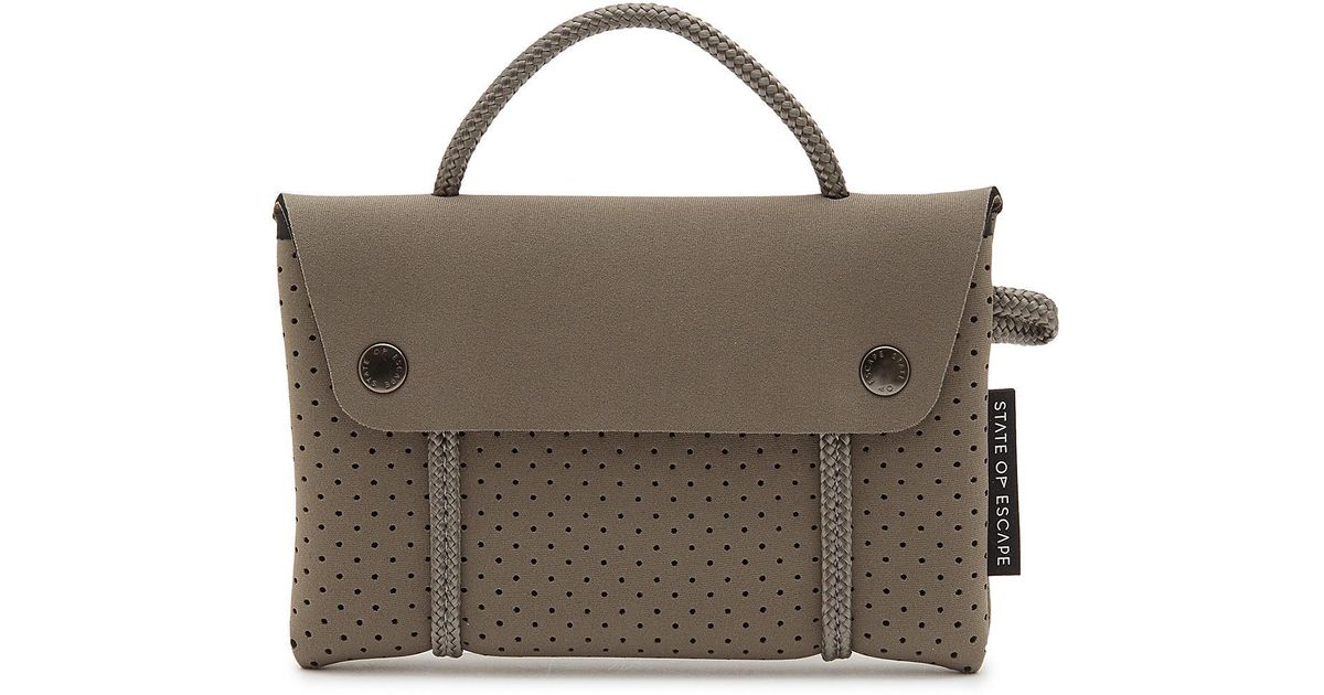 STATE OF ESCAPE 'compass' Neoprene Flapped Belt Bag for Men | Lyst