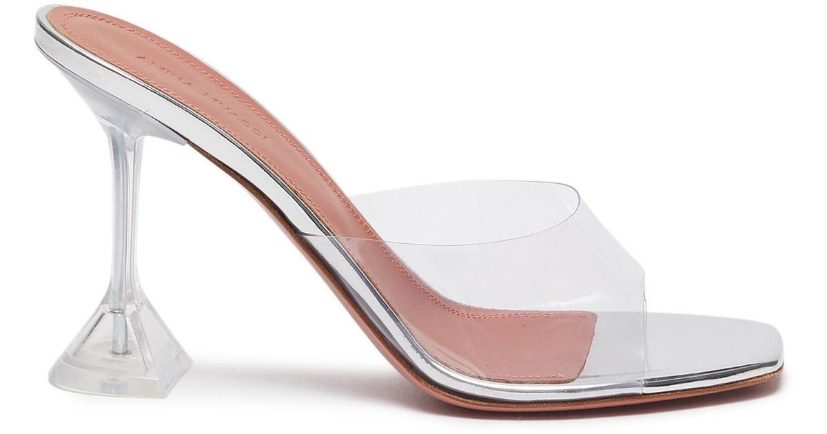 Clear hotsell pvc mules