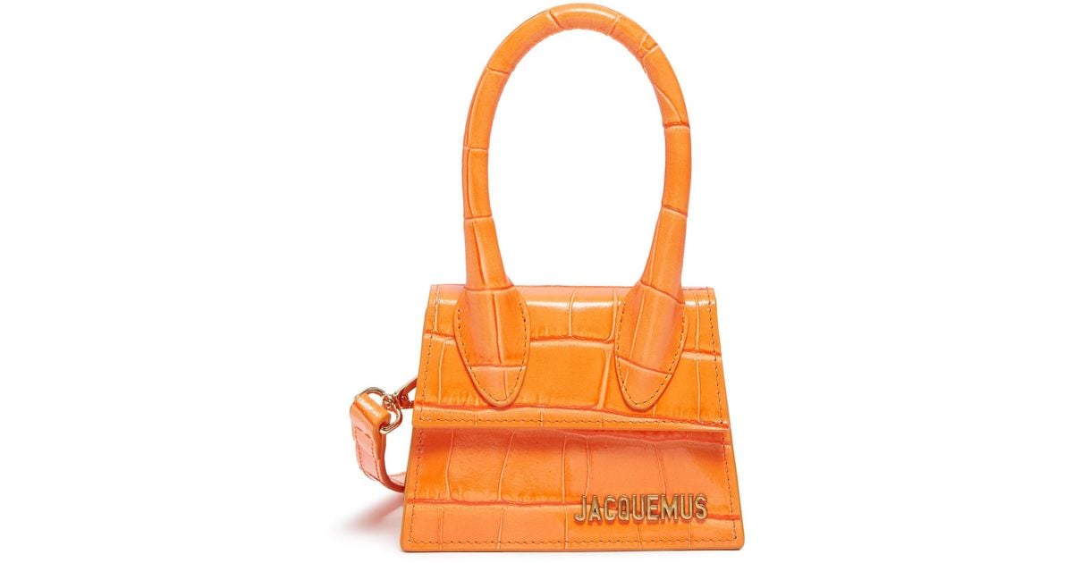 jacquemus le chiquito leather top handle bag