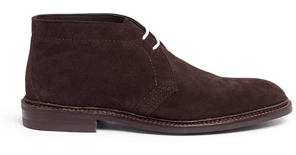 Tricker's 'polo' Suede Chukka Boots in 