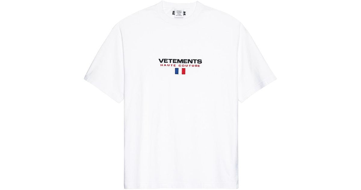 vetements tee