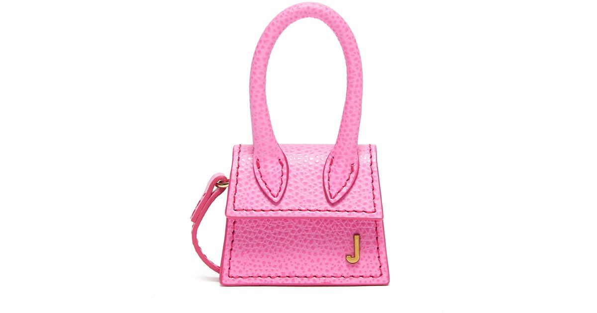 jacquemus le chiquito leather top handle bag