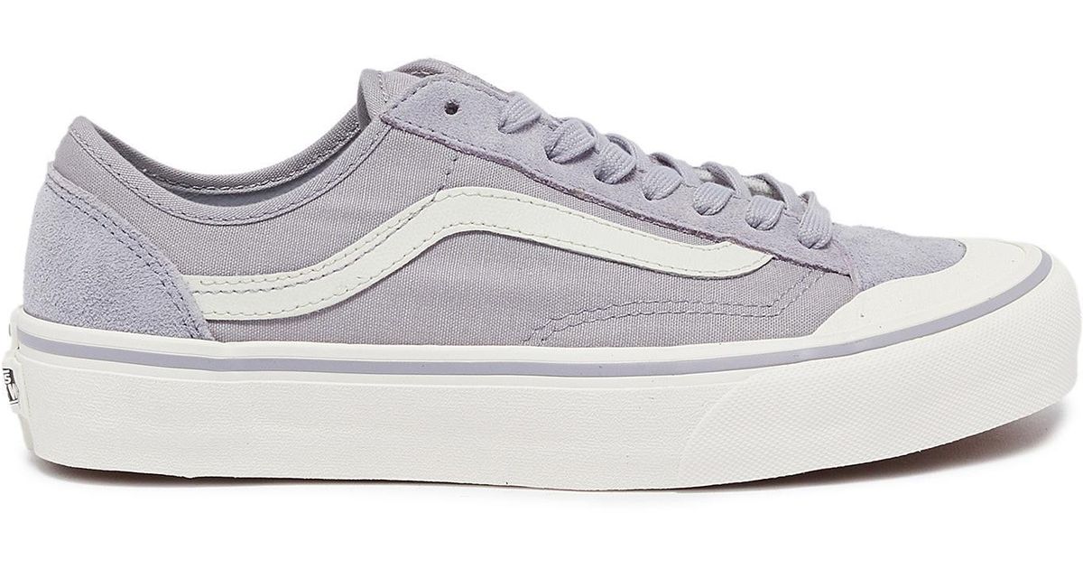 vans leila hurst decon style 36 white trainers