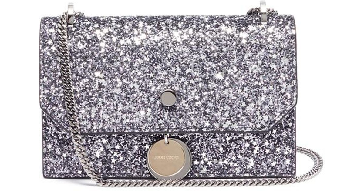 jimmy choo glitter bag