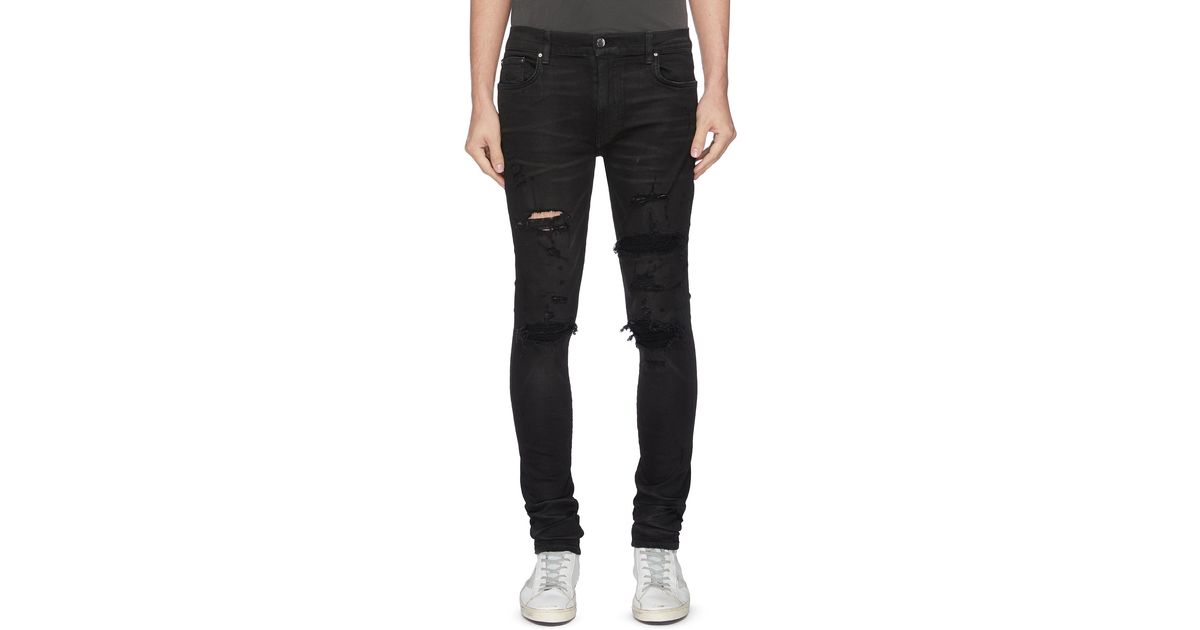 amiri cashmere jeans