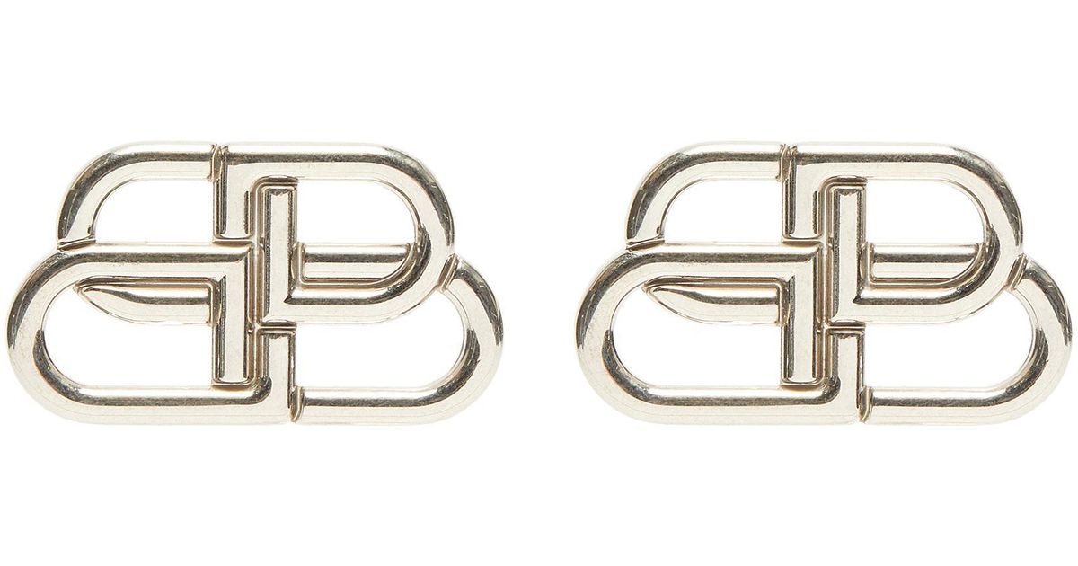 balenciaga earrings bb