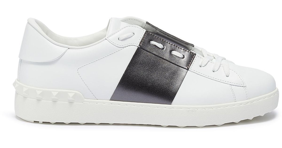 valentino metallic shoes
