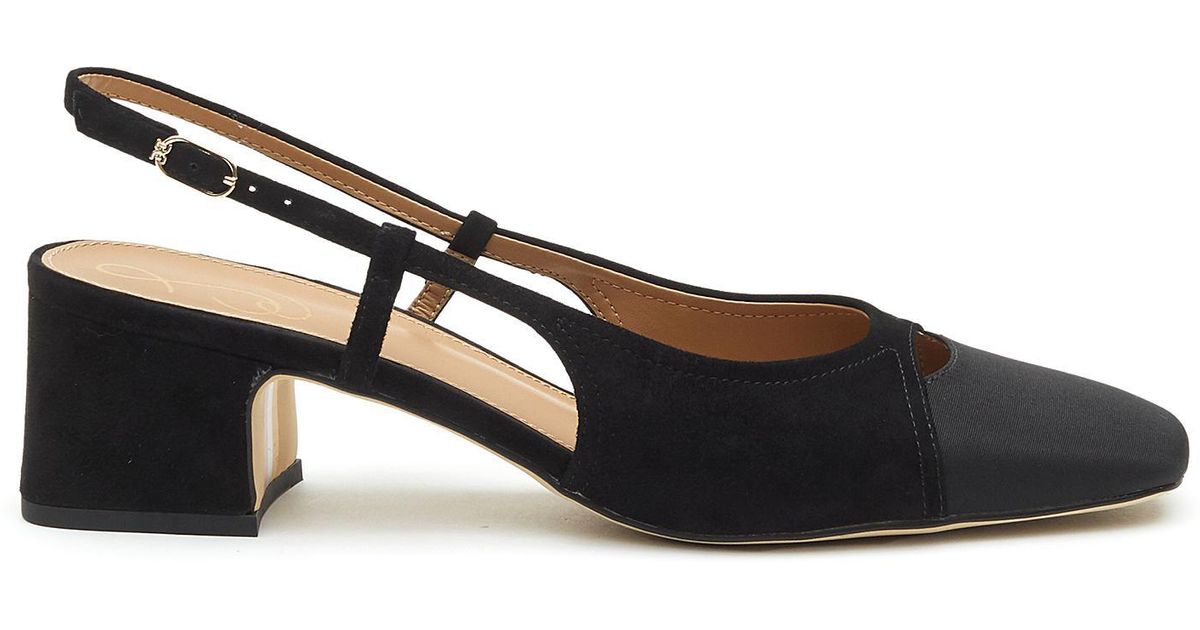 Sam Edelman 'tarra' Suede Sling Back Shoes Women Shoes Heels Sling ...