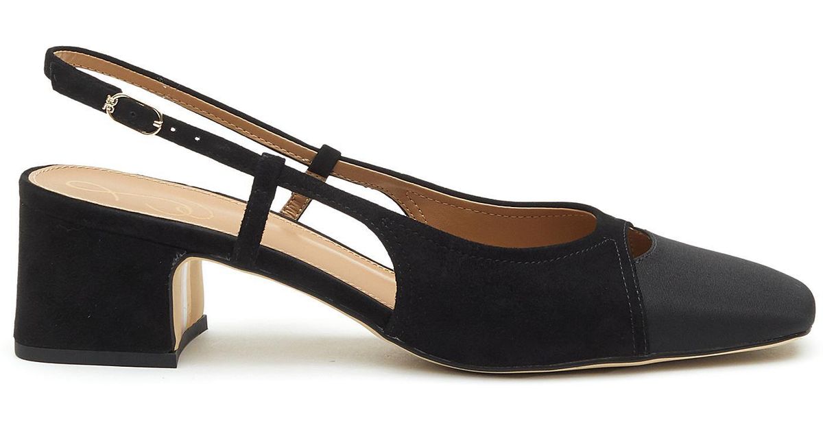 suede sling backs