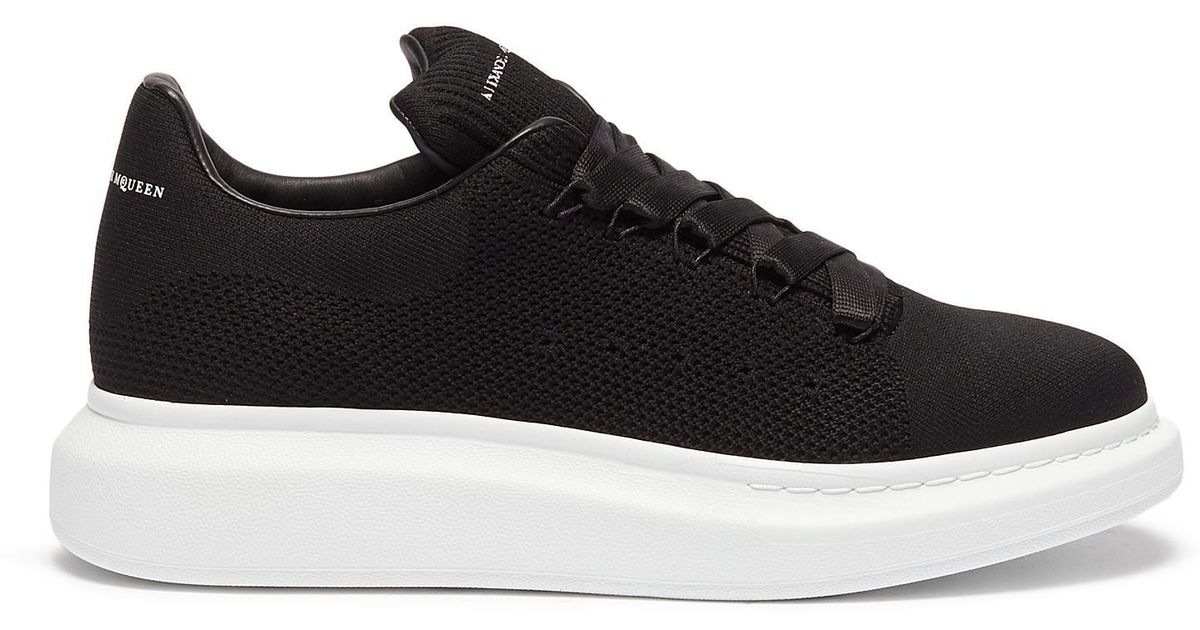knitted alexander mcqueen trainers
