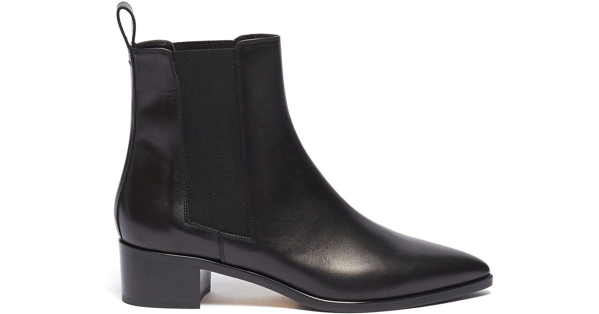 Aeyde 'lou' Leather Chelsea Boots in 
