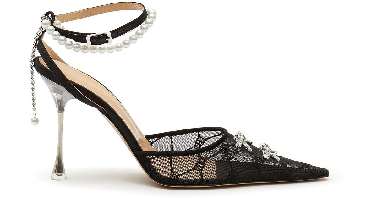 mach and mach black heels