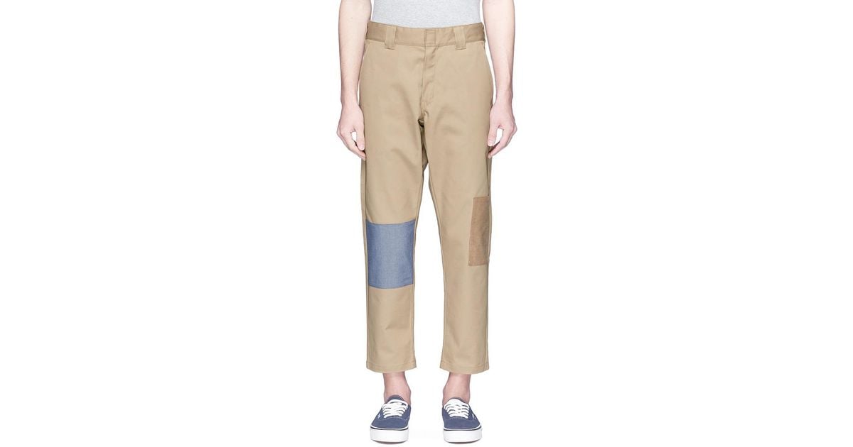 dickies cropped pants men's