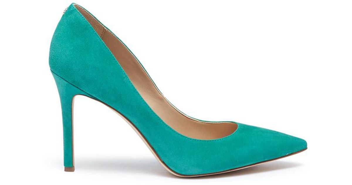 sam edelman turquoise heels