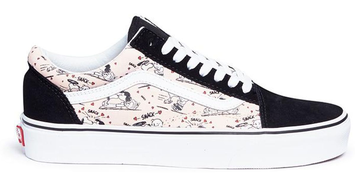 vans x peanuts old skool schuhe
