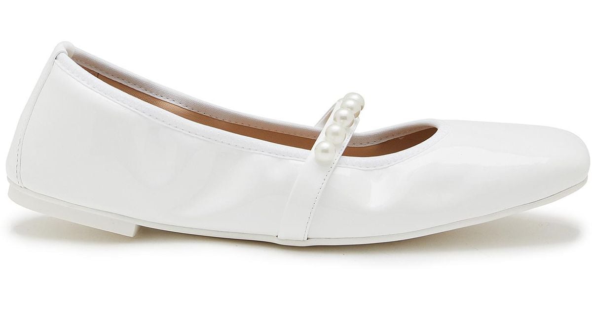stuart weitzman pearl flats