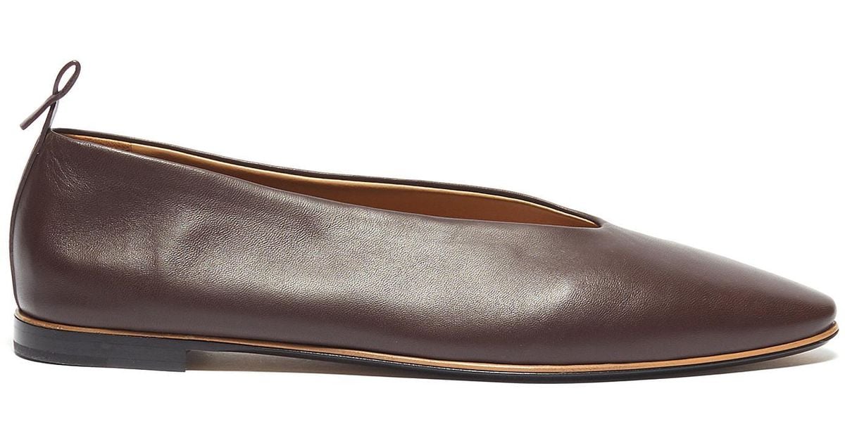 bottega veneta almond shoes