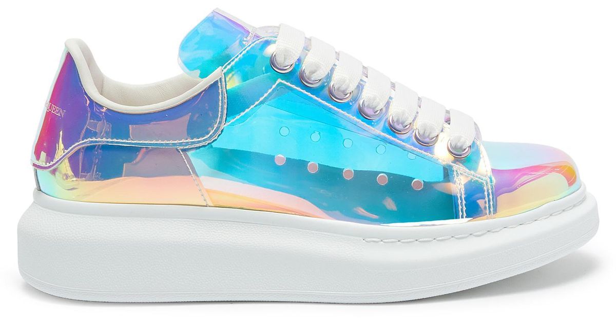 alexander mcqueen shoes holographic