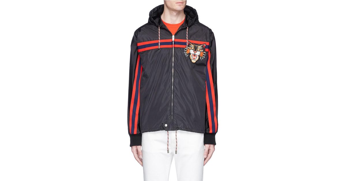 gucci angry cat windbreaker