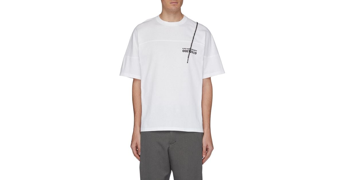 Kiko Kostadinov Printed Logo T-shirt in White for Men - Save 25% - Lyst