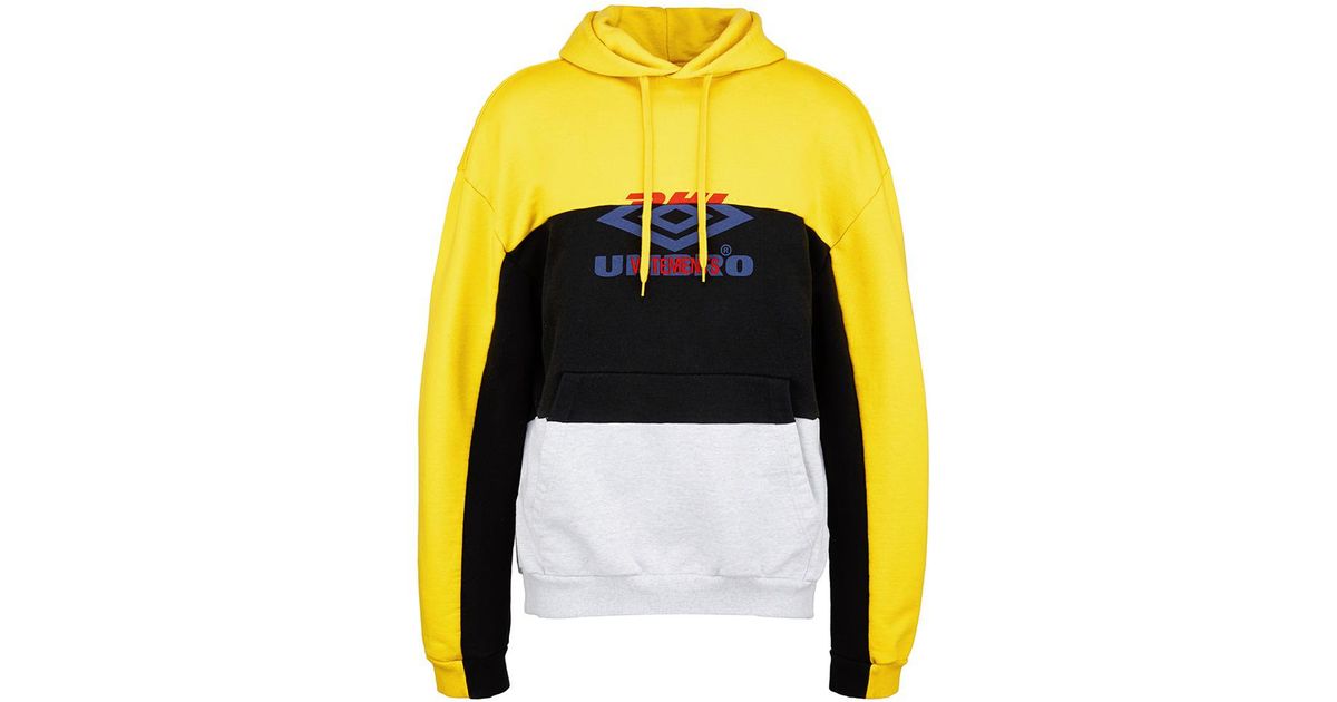 vetements dhl umbro hoodie