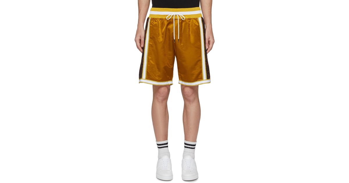 leopard print basketball shorts