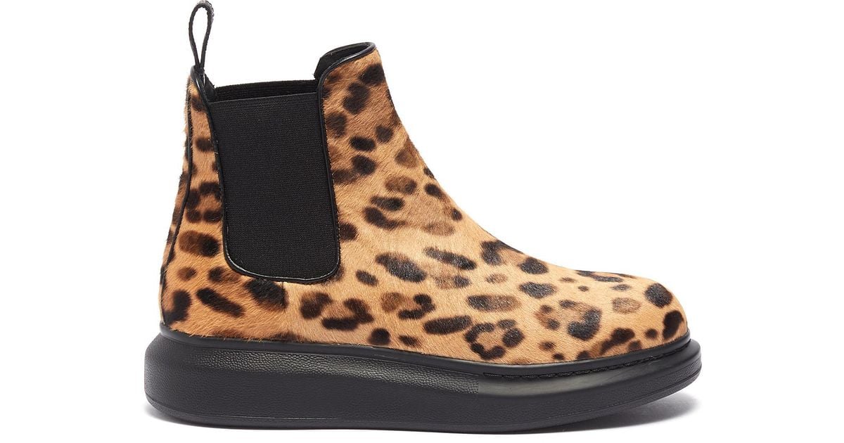 cheetah print alexander mcqueen's