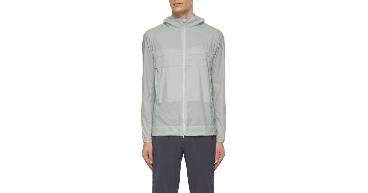 Rapha Explore Hooded Lightweight Jacket in Gray for Men | Lyst