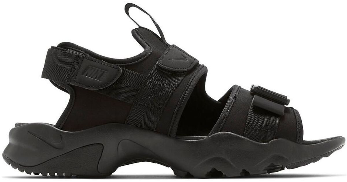Sandalias Canyon Nike de hombre de color Negro | Lyst