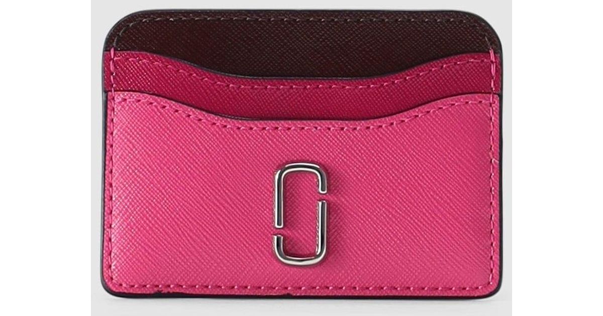 Marc Jacobs J Marc Card Holder in Pink Lyst