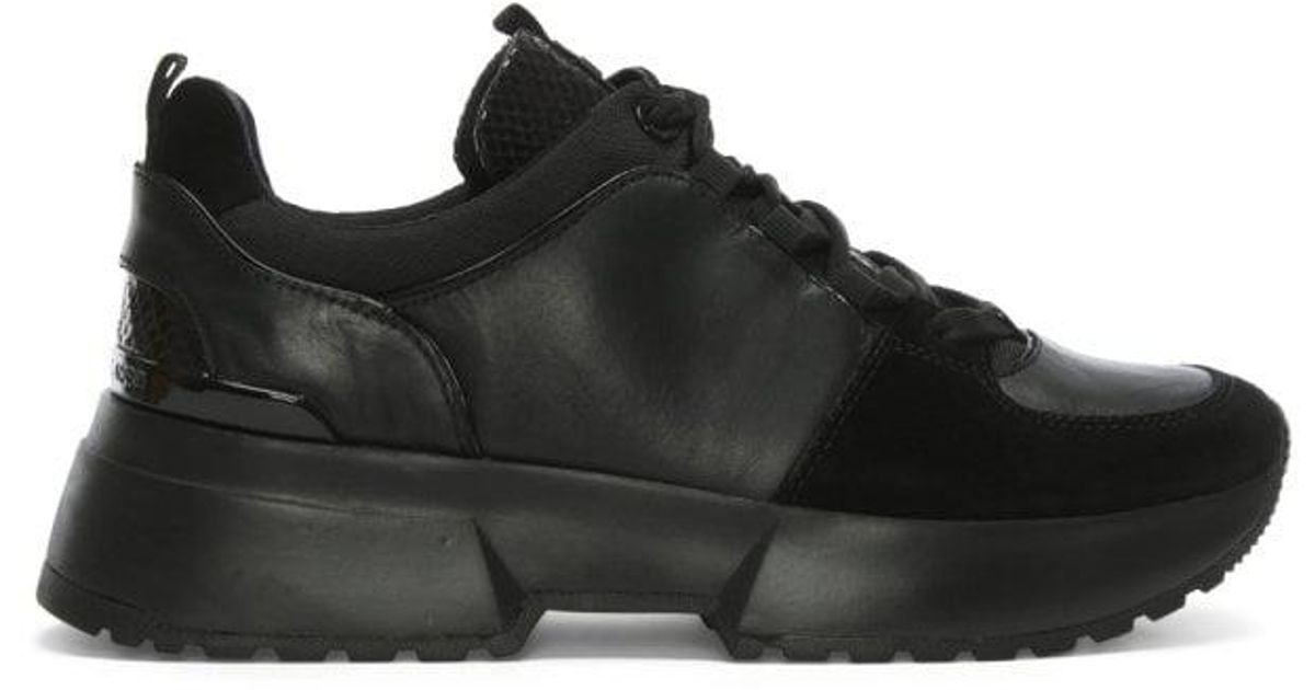 michael michael kors cosmo leather sneaker boot