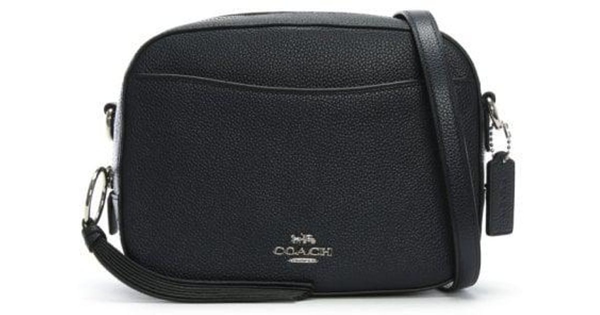 coach camera bag navy