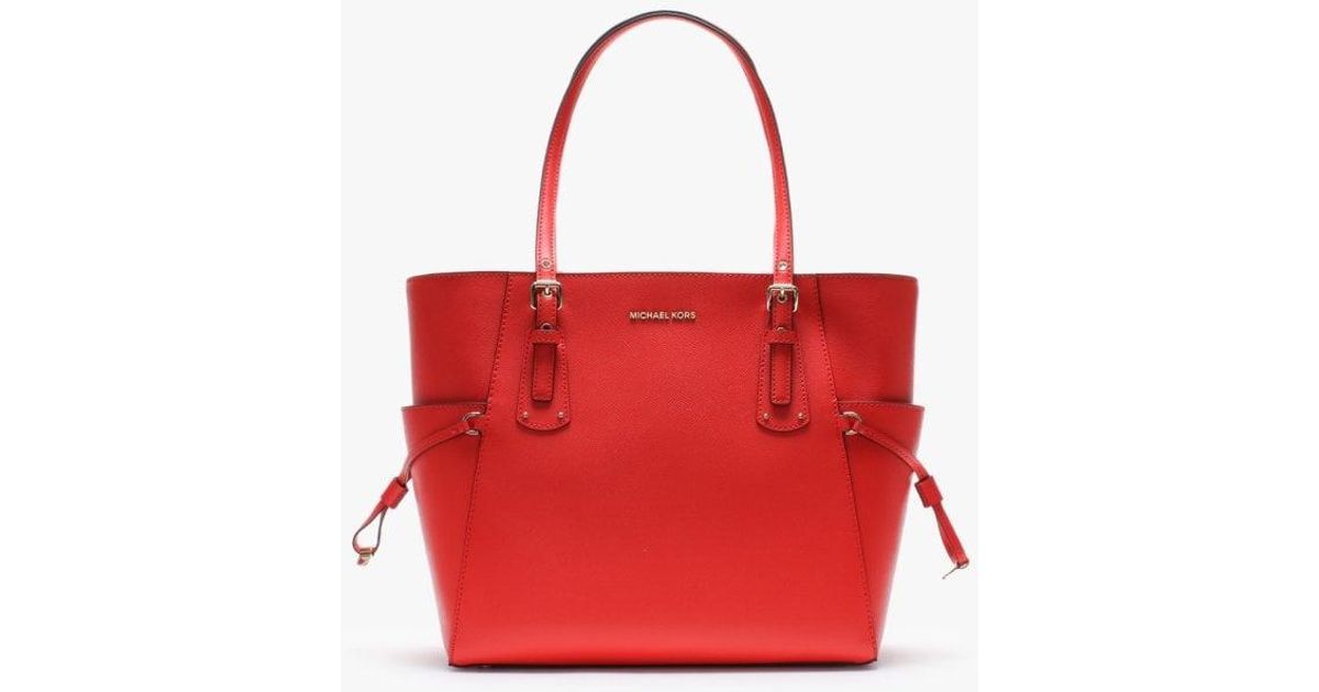 Voyager Large Saffiano Leather Tote Bag IUCN Water