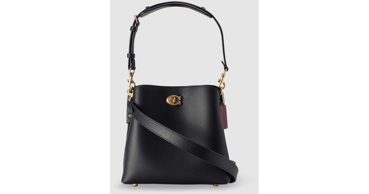 COACH Willow Bucket Shoulder Bag in Black Lyst