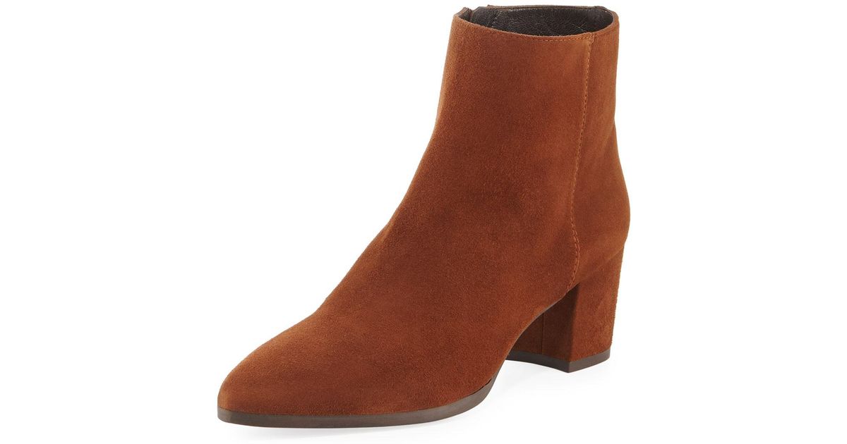 stuart weitzman zepher suede bootie