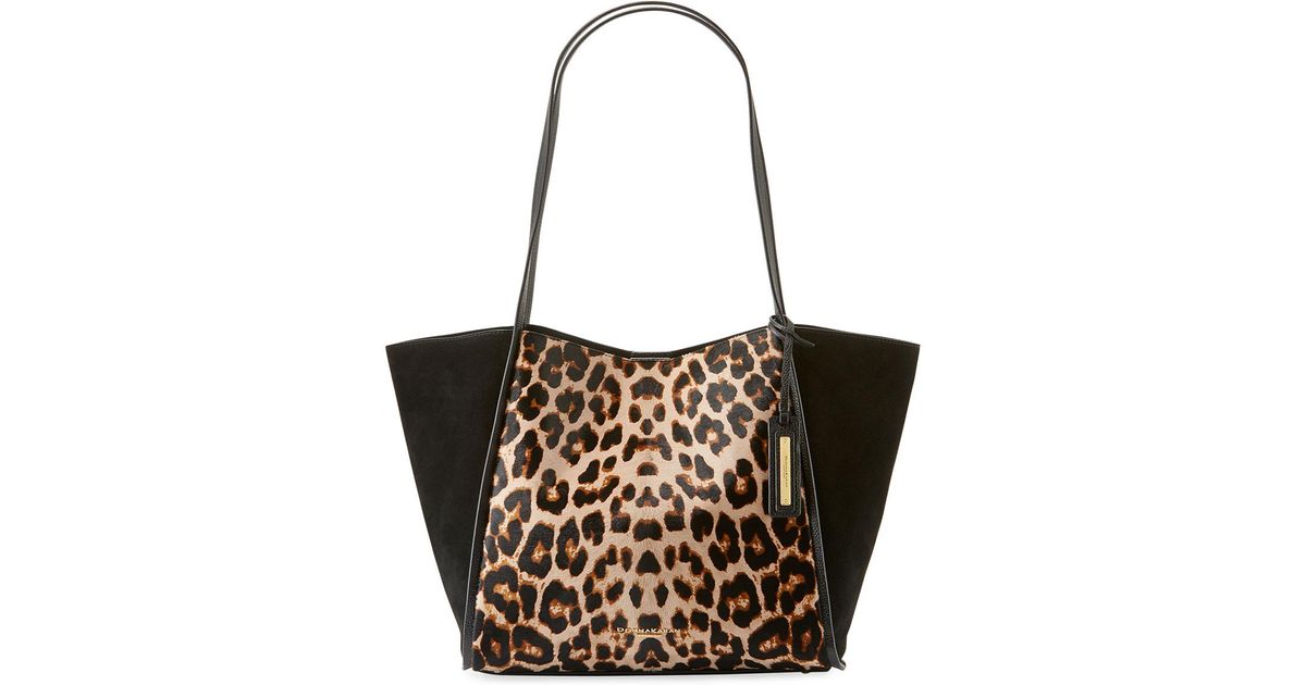 large leopard print bag