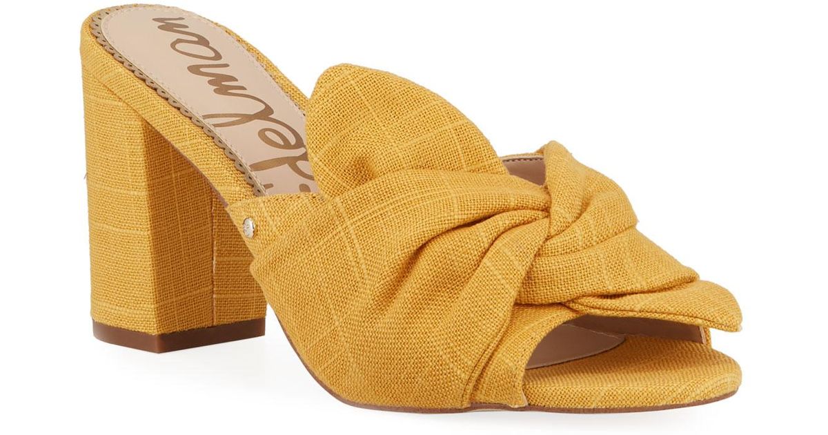 sam edelman oda block heel mule