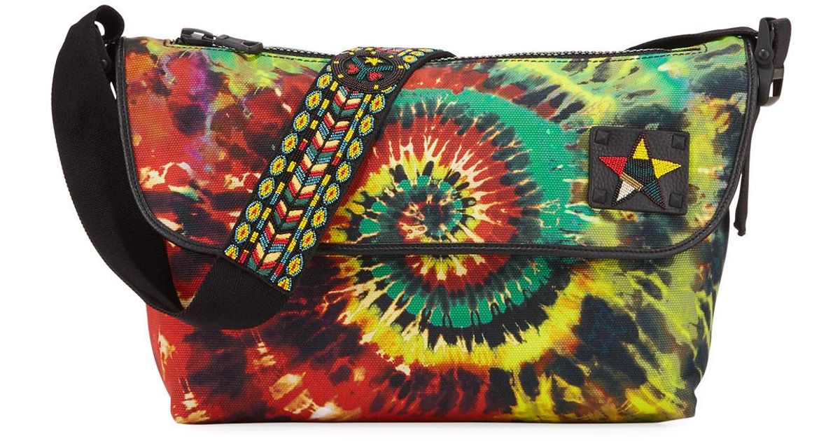 valentino tie dye bag