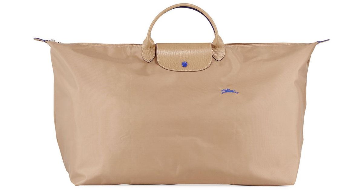 longchamp le pliage club medium shoulder tote bag