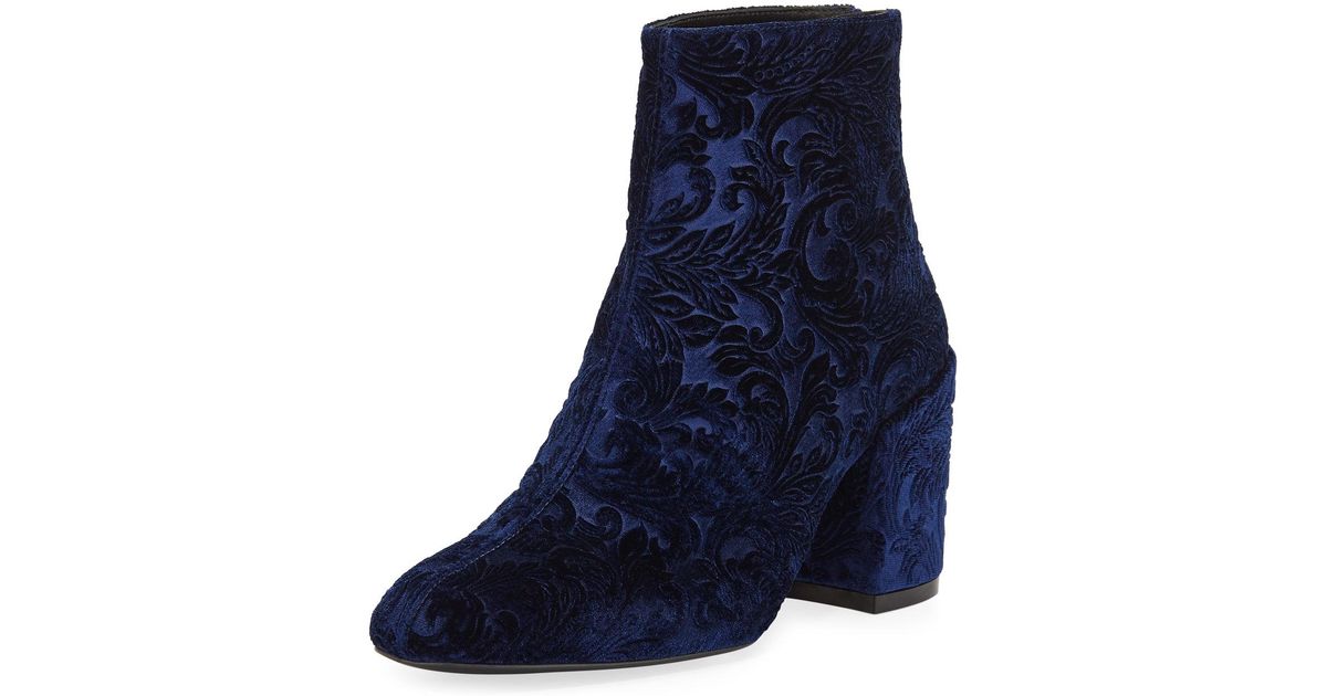 stuart weitzman instep block heel ankle boots