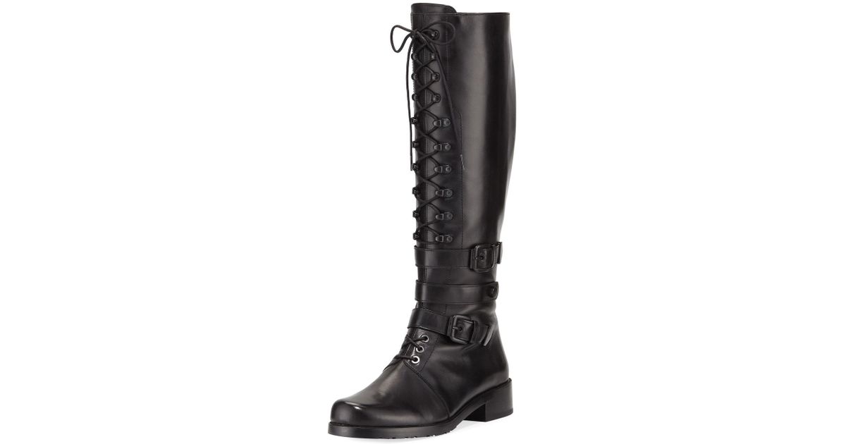 stuart weitzman police lady boots