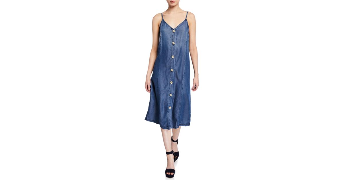 velvet heart denim dress