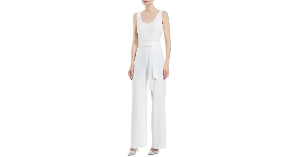 karl lagerfeld white jumpsuit