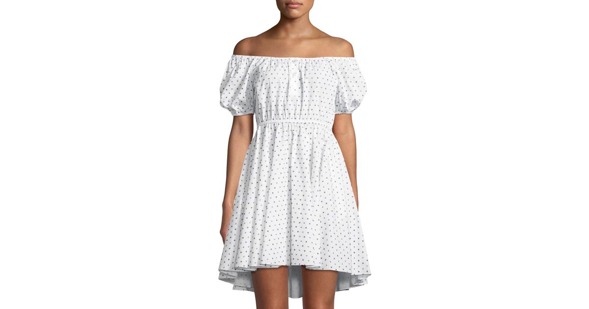 caroline constas bardot dress