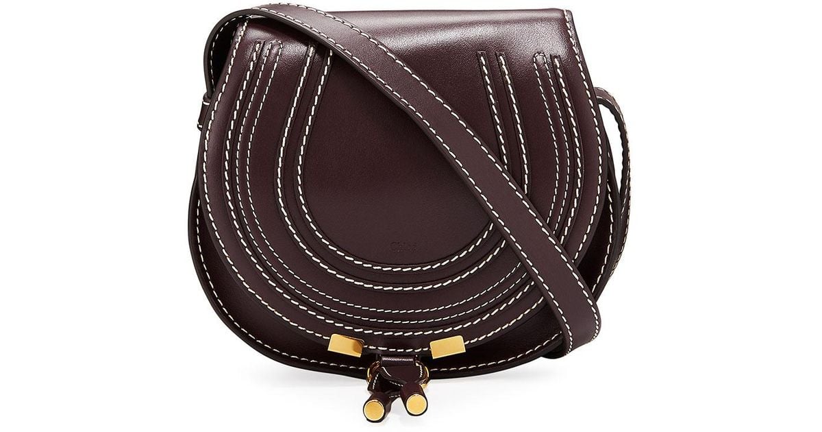 chloe marcie bag small black