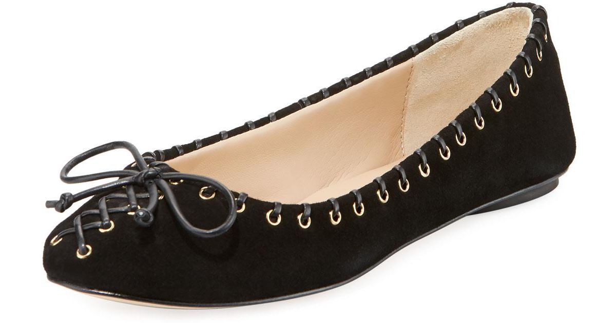 karl lagerfeld ballet flats